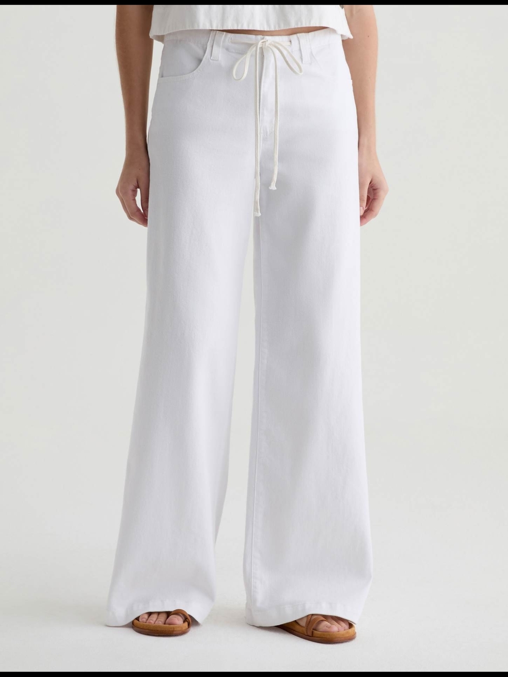 NWT AG Jeans Stella Cinched - White - 28